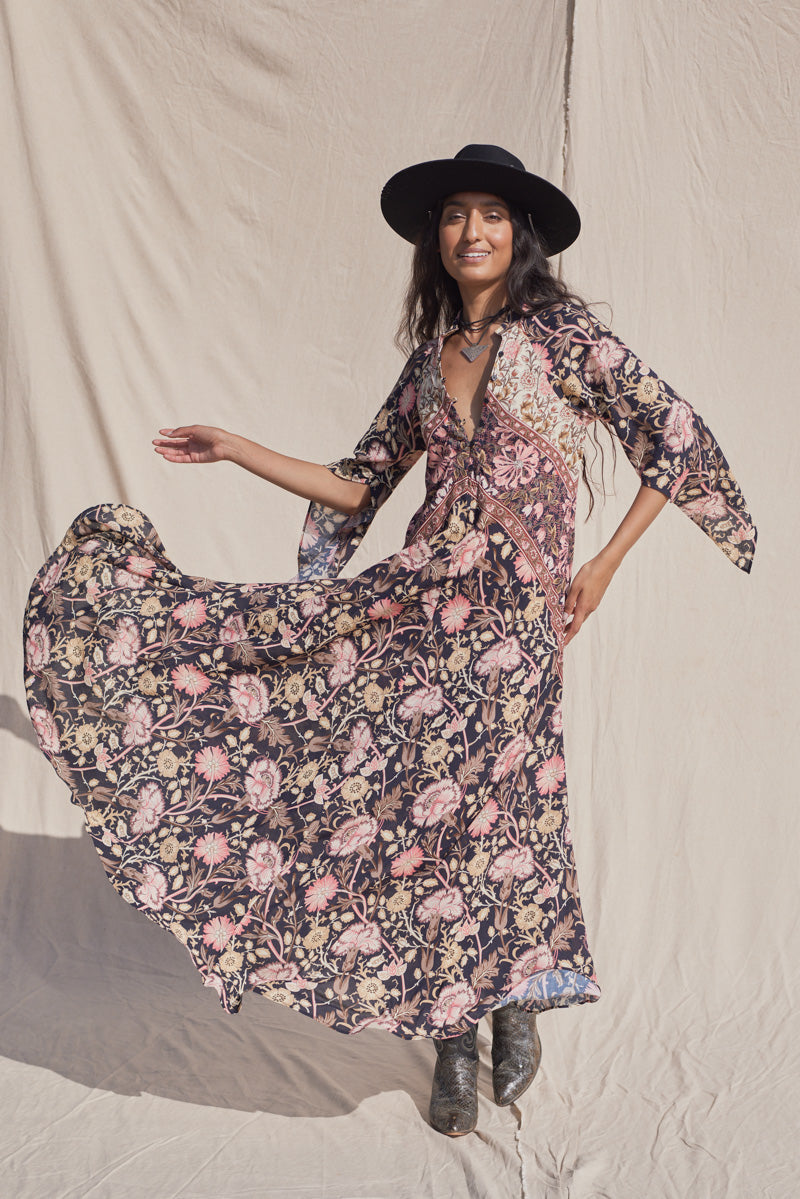 Baroque Hyacinth Gown