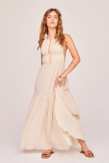 Altair Maxi Dress / Natural