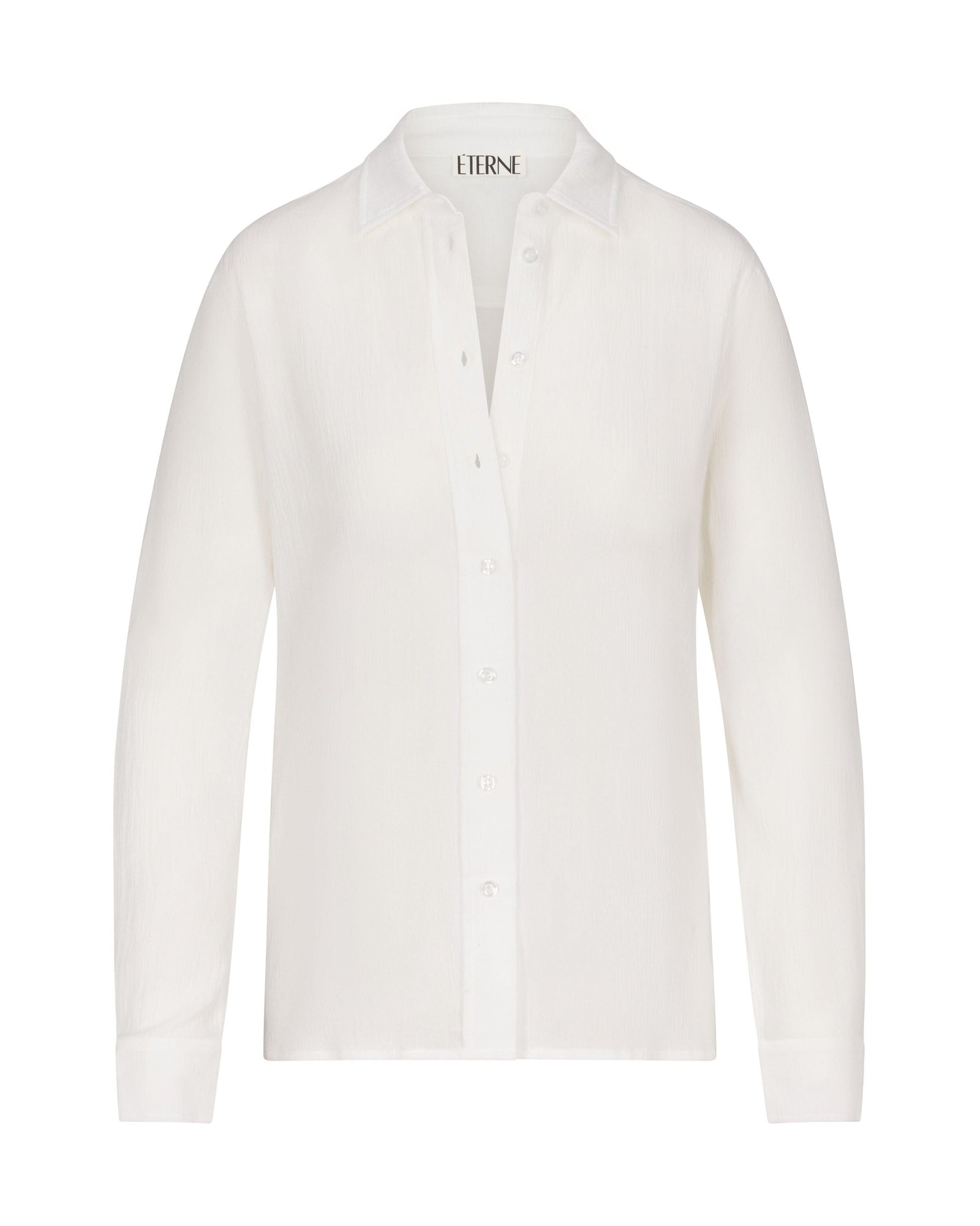 Jolene Button Down Top Ivory SWIM ÉTERNE 