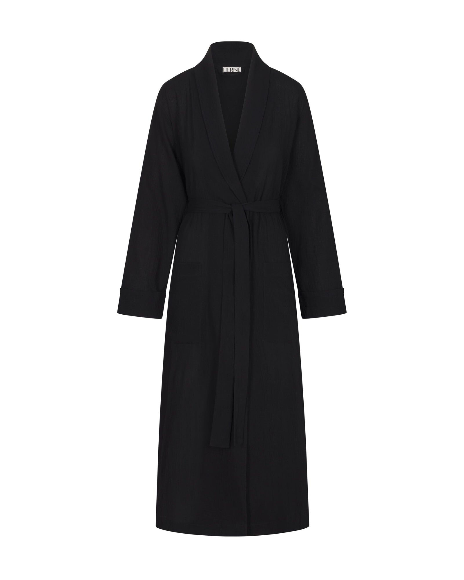 Lennon Robe Black SWIM ÉTERNE 
