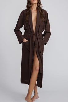 Lennon Robe Chocolate SWIM ÉTERNE 