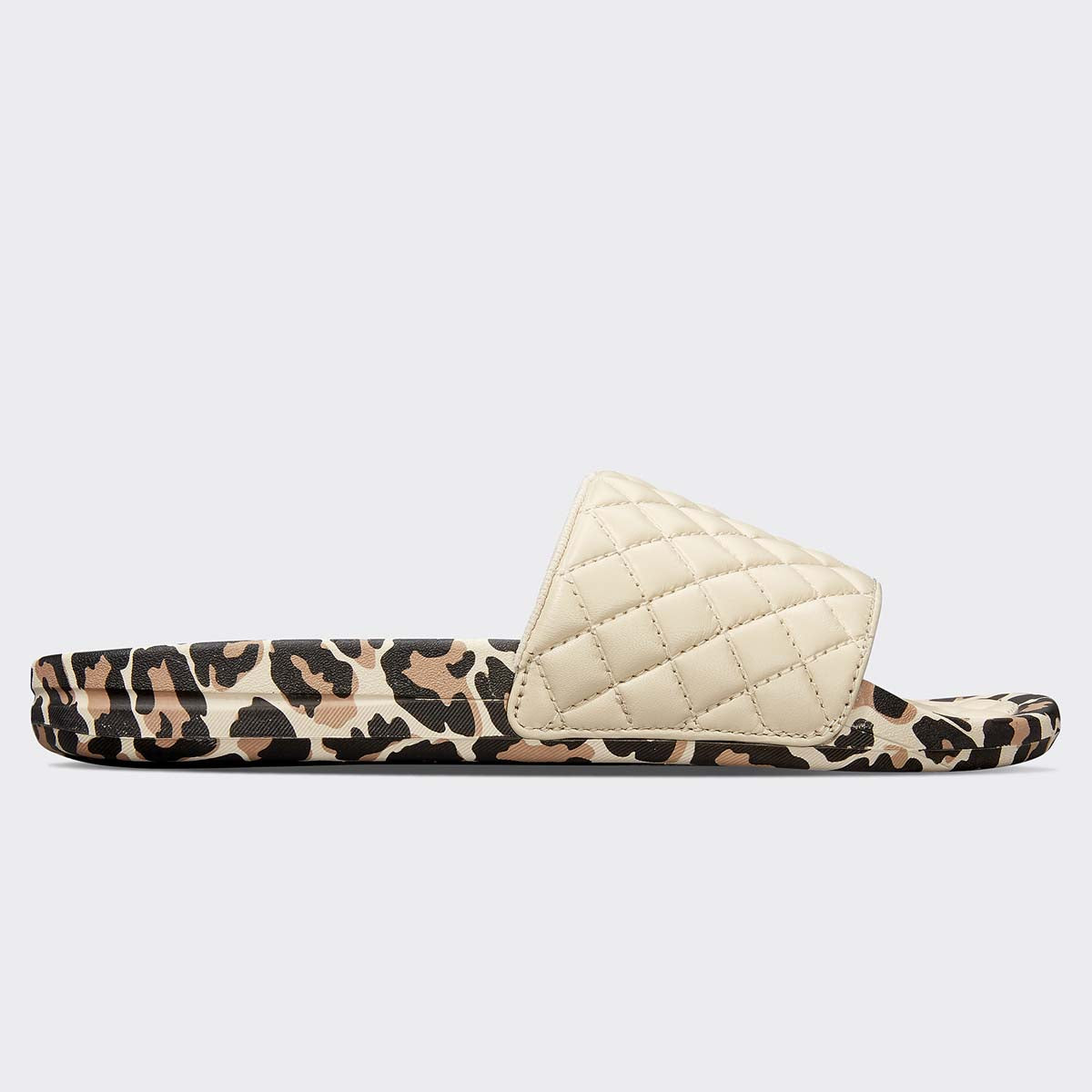 Women's Lusso Slide Parchment / Leopard