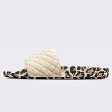 Women's Lusso Slide Parchment / Leopard