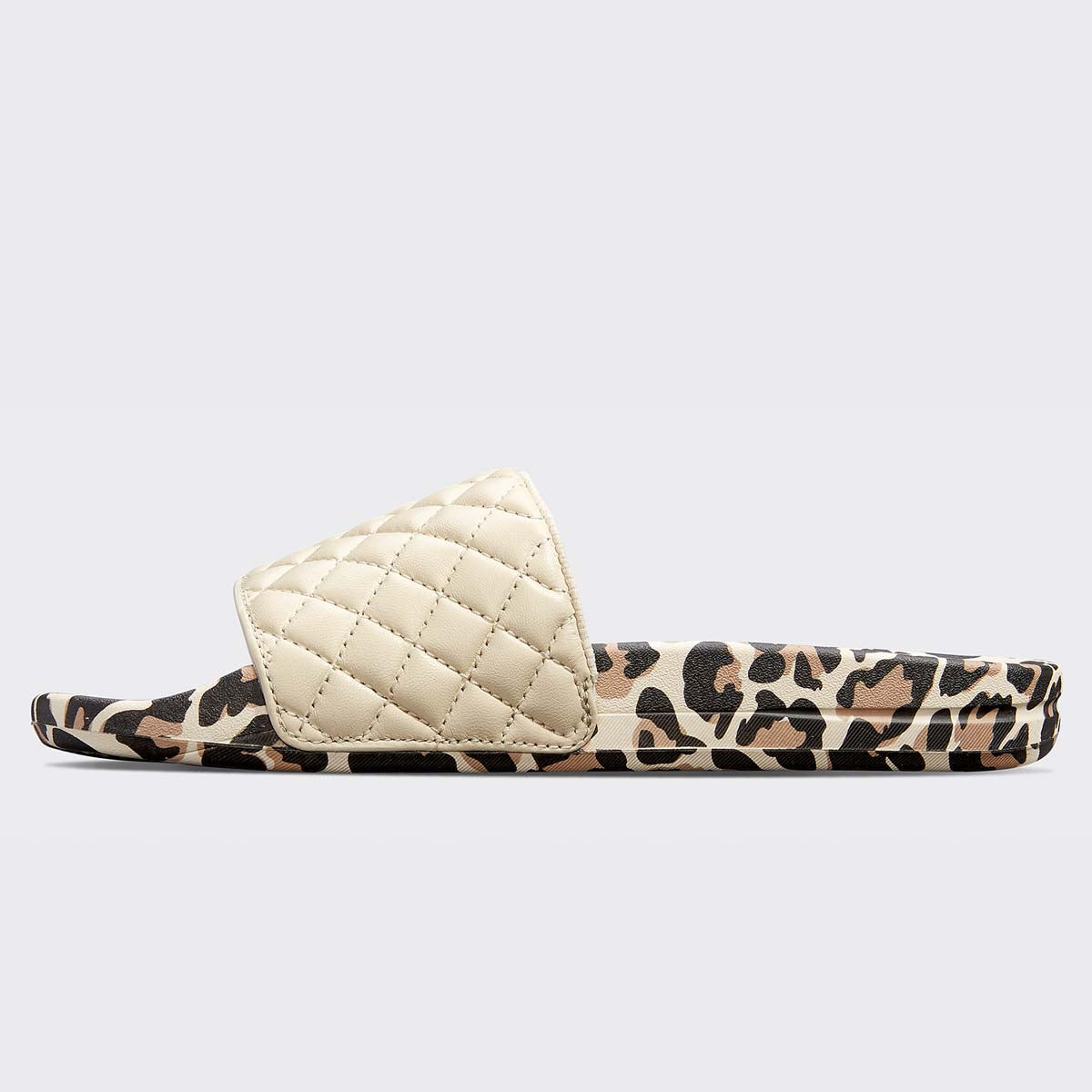 Women's Lusso Slide Parchment / Leopard