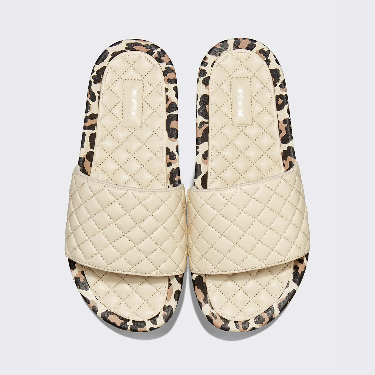Women's Lusso Slide Parchment / Leopard