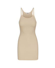 Tank Dress Mini Oat DRESSES ÉTERNE 