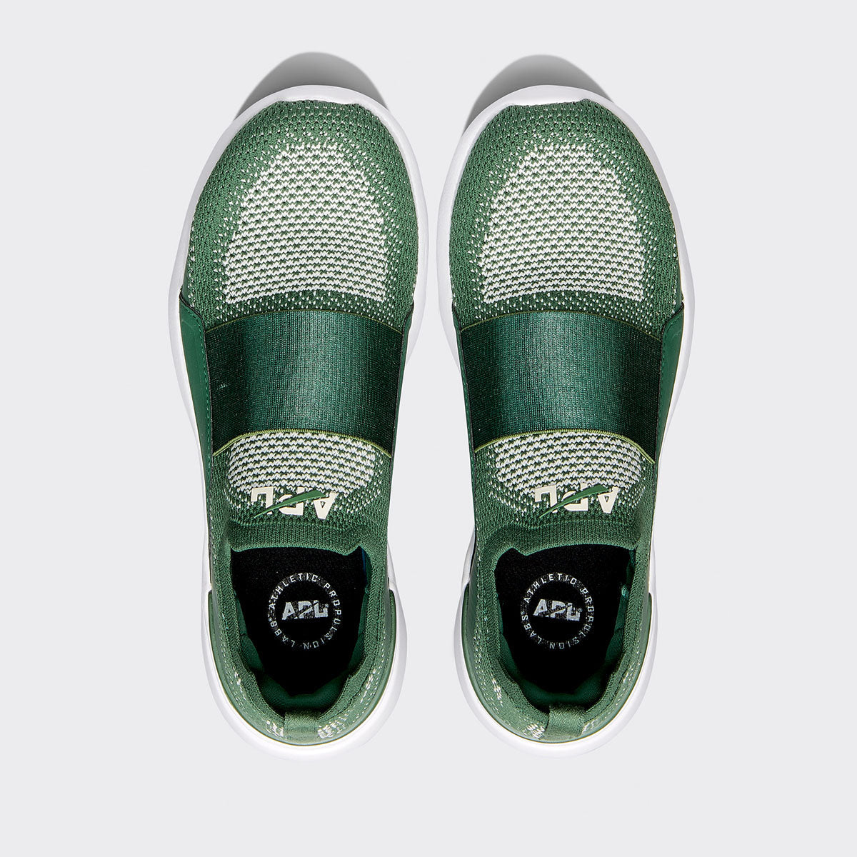 Men's TechLoom Bliss Dark Green / Pristine / Gum