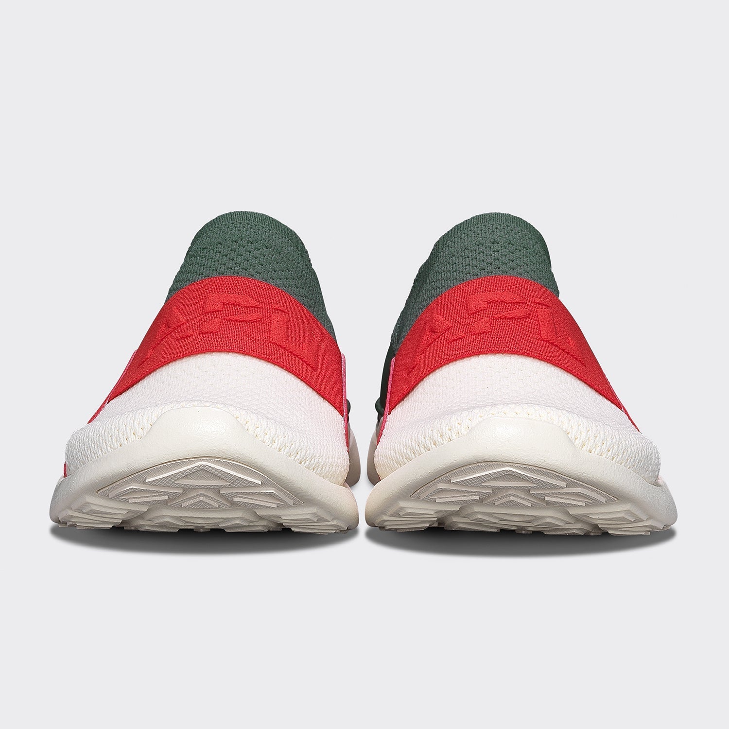 Women's TechLoom Bliss Dark Green / Red / Pristine
