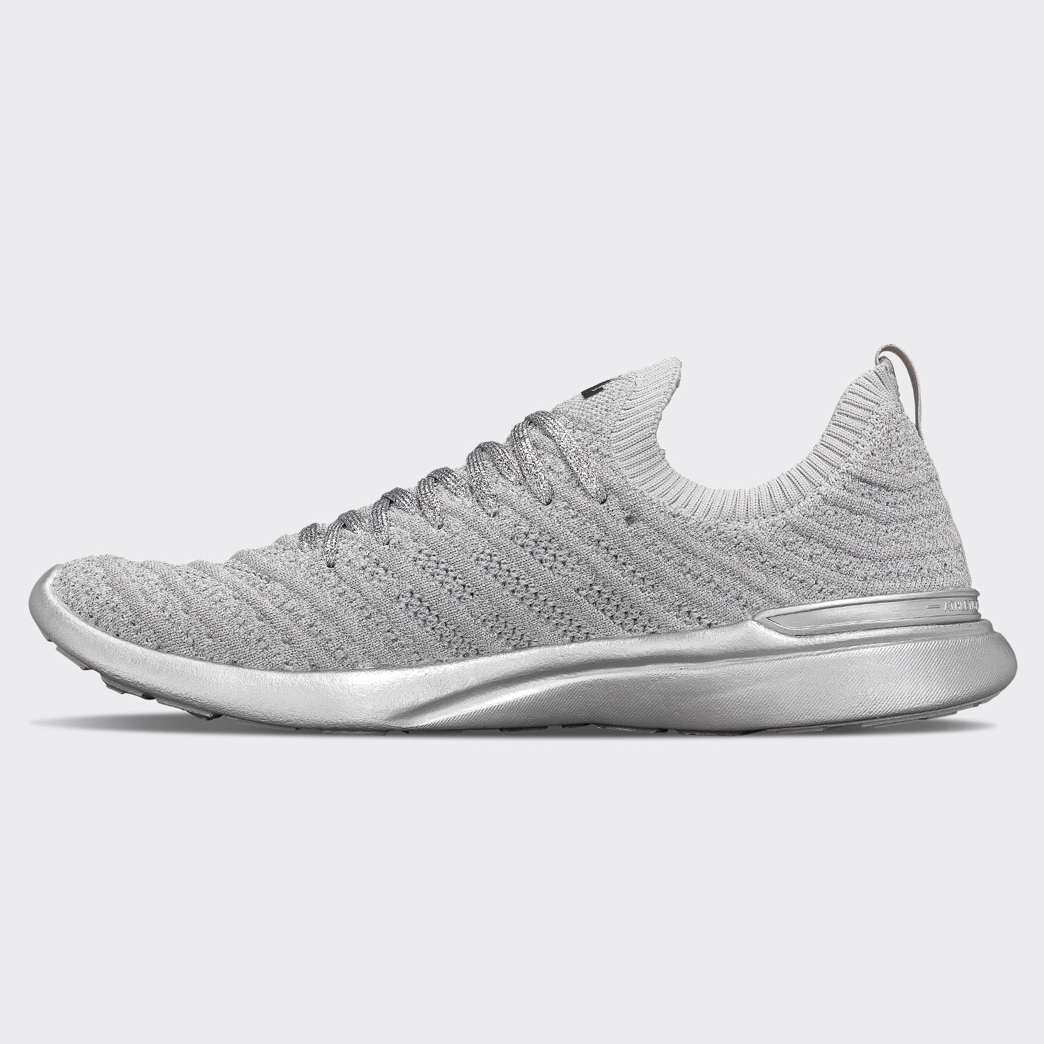Men's TechLoom Wave Metallic Silver / Black