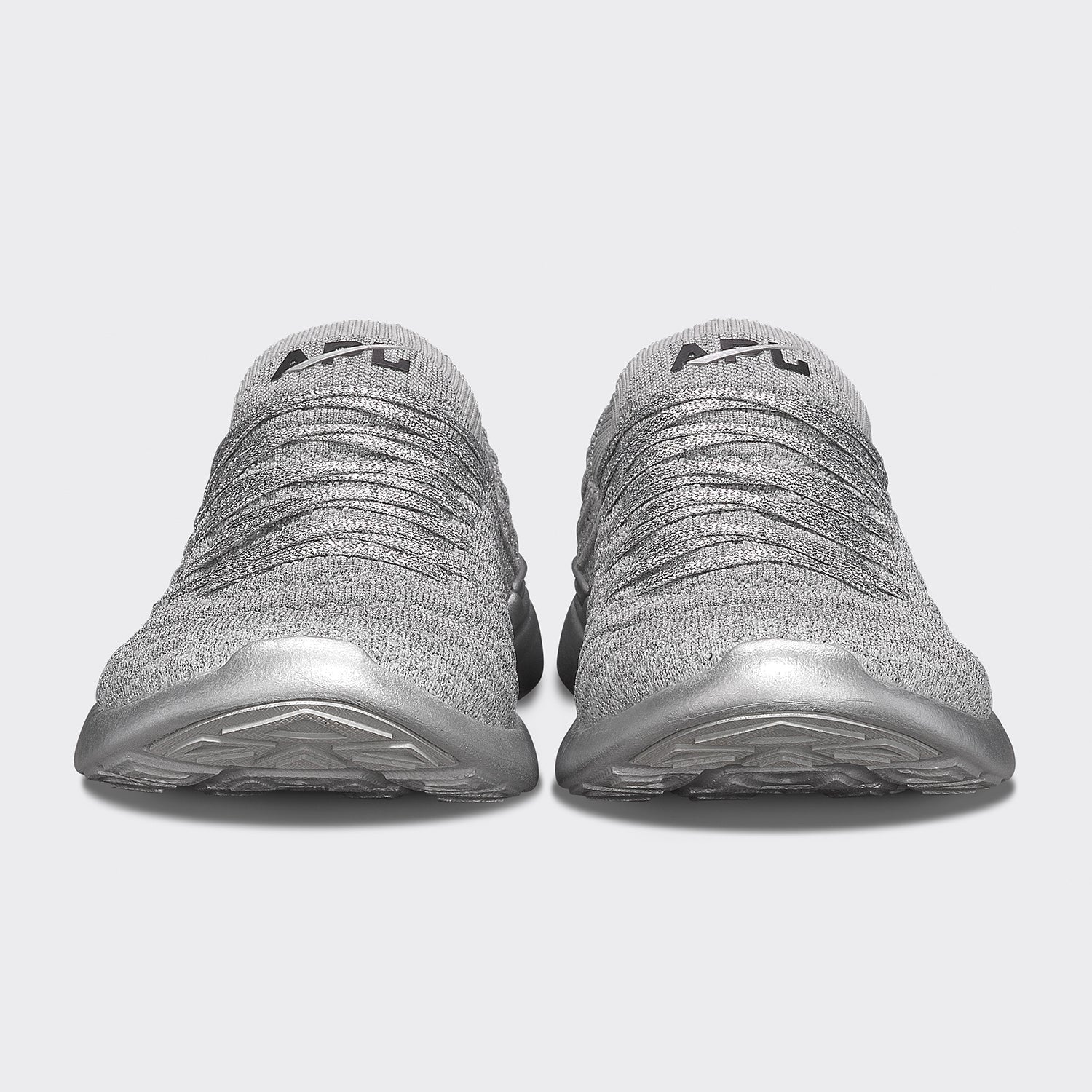 Men's TechLoom Wave Metallic Silver / Black