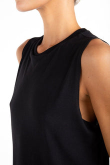 BOYFRIEND TANK BLACK - ÉTERNE